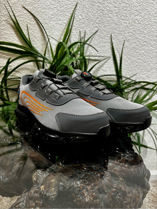 NWOT - Men\'s Gray Work Sneakers - Sz. 8.5